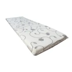 Colchonete Naiá Slim com Espuma Flexível D20 7X188X88 Sortido - Marjom