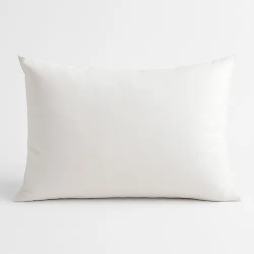 Travesseiro Fibra Silicone em TNT 15X60X40 Branco - Marjom