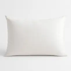 Travesseiro Fibra Silicone em TNT 15X60X40 Branco - Marjom