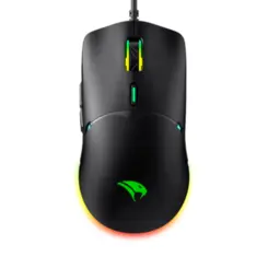 Mouse Gamer Viper Pro Naja 7200 DPIs RGB 06 Botões 6 Velocidades USB V1411 Preto - Vivensis