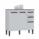 Balcão de Cozinha Isadora com 03 Portas 02 Gavetas 90cm 668.33 Branco - Poquema