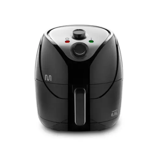 Fritadeira Air Fryer com Pegador e Grade 1700w 6,5L GO217 127v Preto - Multilaser