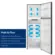 Geladeira Duplex Frost Free Dual Inverter 255L MY-RF-N268DSSBR 127v Inox Mate - Mystic