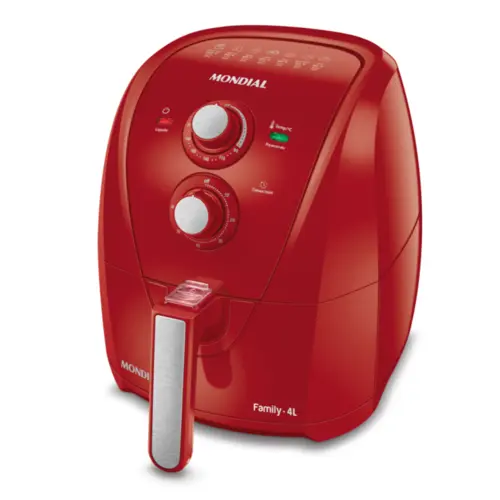 Fritadeira Elétrica Air Fryer Family 4L AFN-40-FR 127v Vermelho - Mondial