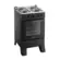 Fogão Milão com 04 Bocas Tampo Inox Acendimento Manual 300001764 Bivolt Preto - Atlas