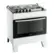 Fogão Milão Top com 05 Bocas Tampo Inox Acendimento Automático 300001774 Bivolt Branco - Atlas