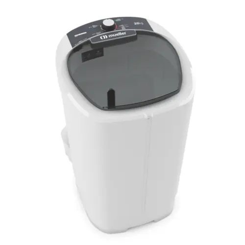 Lavadora de Roupa Tanquinho Semiautomática 20kg MLT20B 127v Branca - Mueller