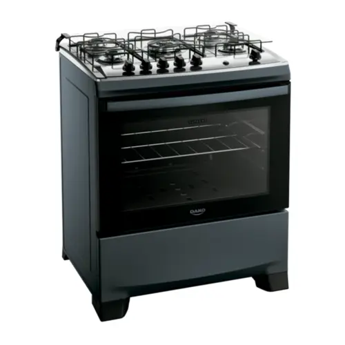Fogão Supreme com 05 Bocas Tampo Inox Acendimento Automático 300001849 Bivolt Titanium - Dako