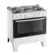 Fogão Milão Plus com 05 Bocas Tampo Inox Acendimento Automático 300001772 Bivolt Branco - Atlas