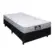 Cama Box Conjulgada Supreme Solteiro D28 41X88X188 Natural Cinza - Gazin