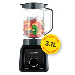 Liquidificador Taurus 1300w com 12 Velocidades B91201921 127v Preto - Mallory