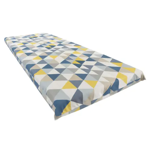 Colchonete Naiá Slim com Espuma Flexível D20 7X188X88 Sortido - Marjom