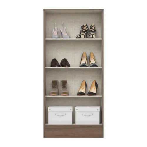 Roupeiro Briz Multiuso com 2 Portas B14-130 Castanho HP - Henn