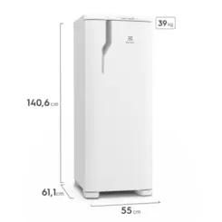 Geladeira com 01 Porta Cycle Defrost 240L RE31 127v Branca - Electrolux