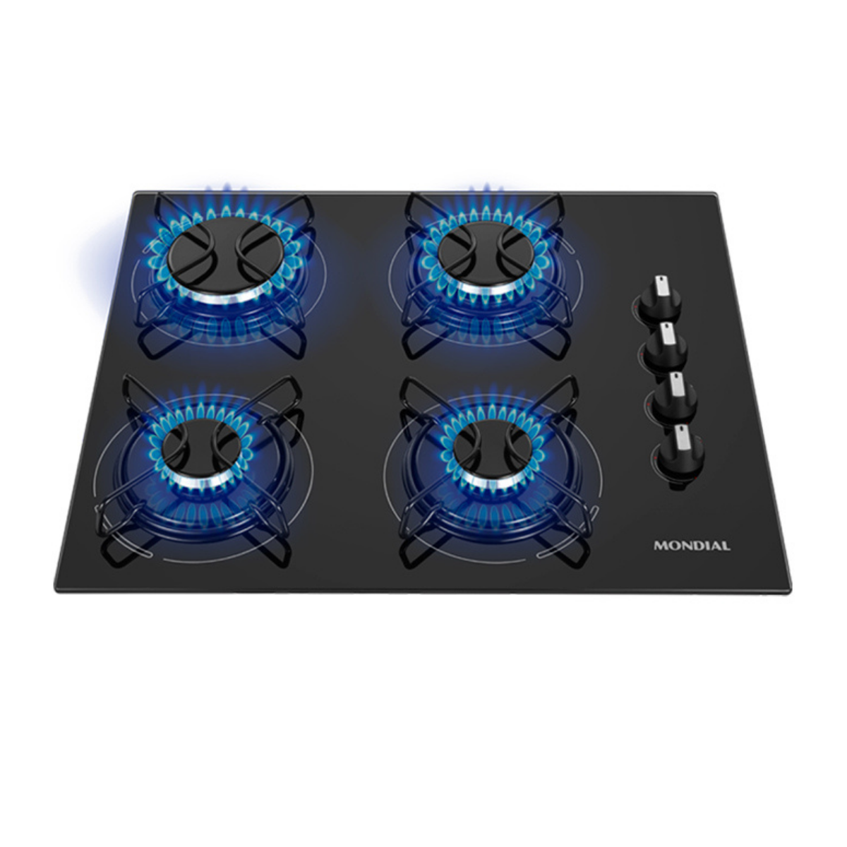 Cooktop a Gás 4 Bocas CTG01 Bivolt Mondial Cooktop a Gás 4 Bocas CTG