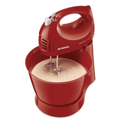 Conjunto Especial 03 Peças Liquidificador + Batedeira + Espremedor KT-105-R Vermelho - Mondial