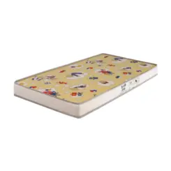 Colchão De Berço Supreme D18 10X130X60 Branco/Estampado - Gazin