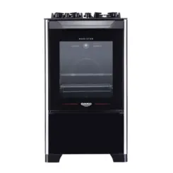 Fogão com 04 Bocas Magister FCI Acendimento Automático 300000727 Bivolt Preto - Dako