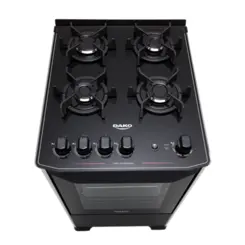 Fogão com 04 Bocas Magister FCI Acendimento Automático 300000727 Bivolt Preto - Dako