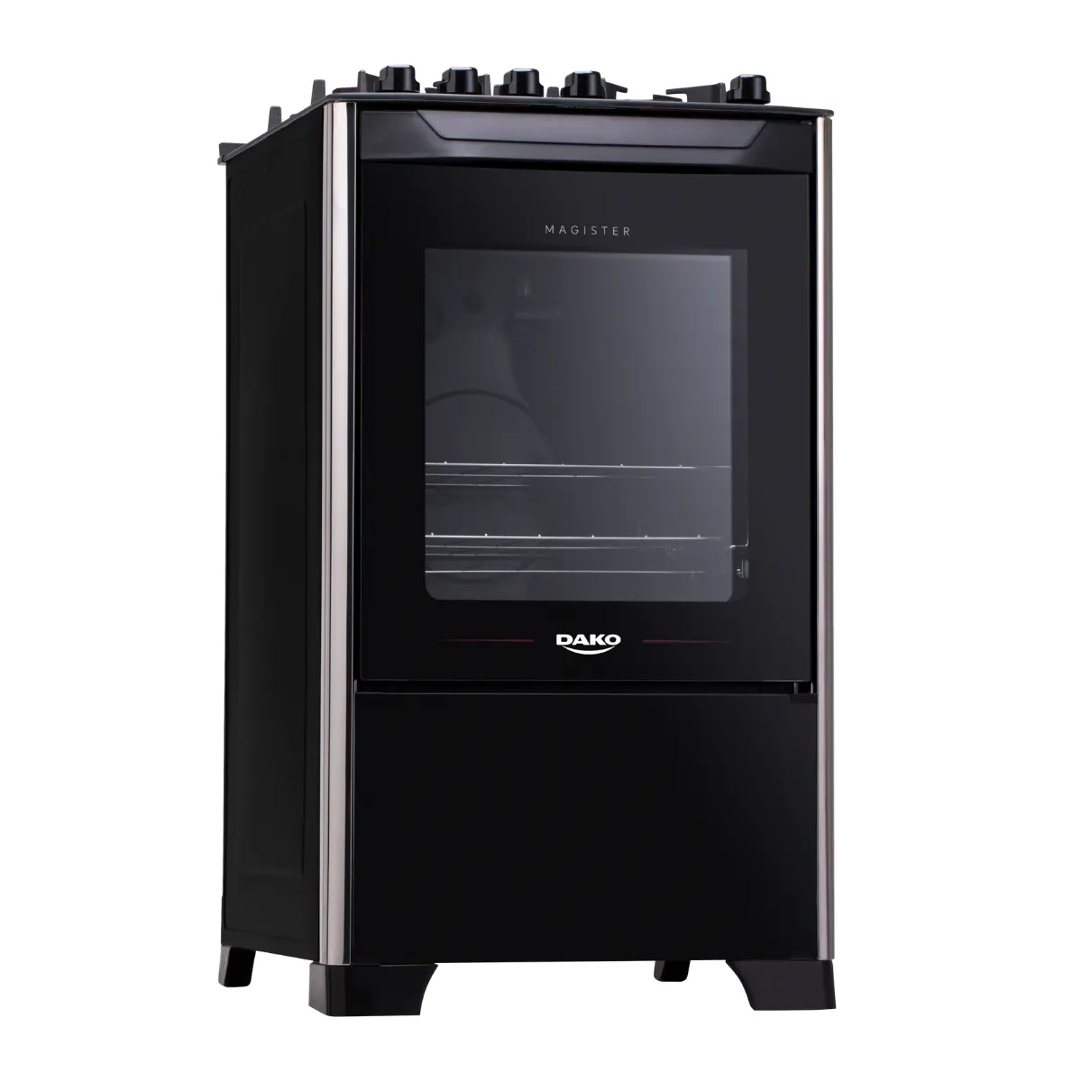 Fogão com 04 Bocas Magister FCI Acendimento Automático 300000727 Bivolt Preto - Dako