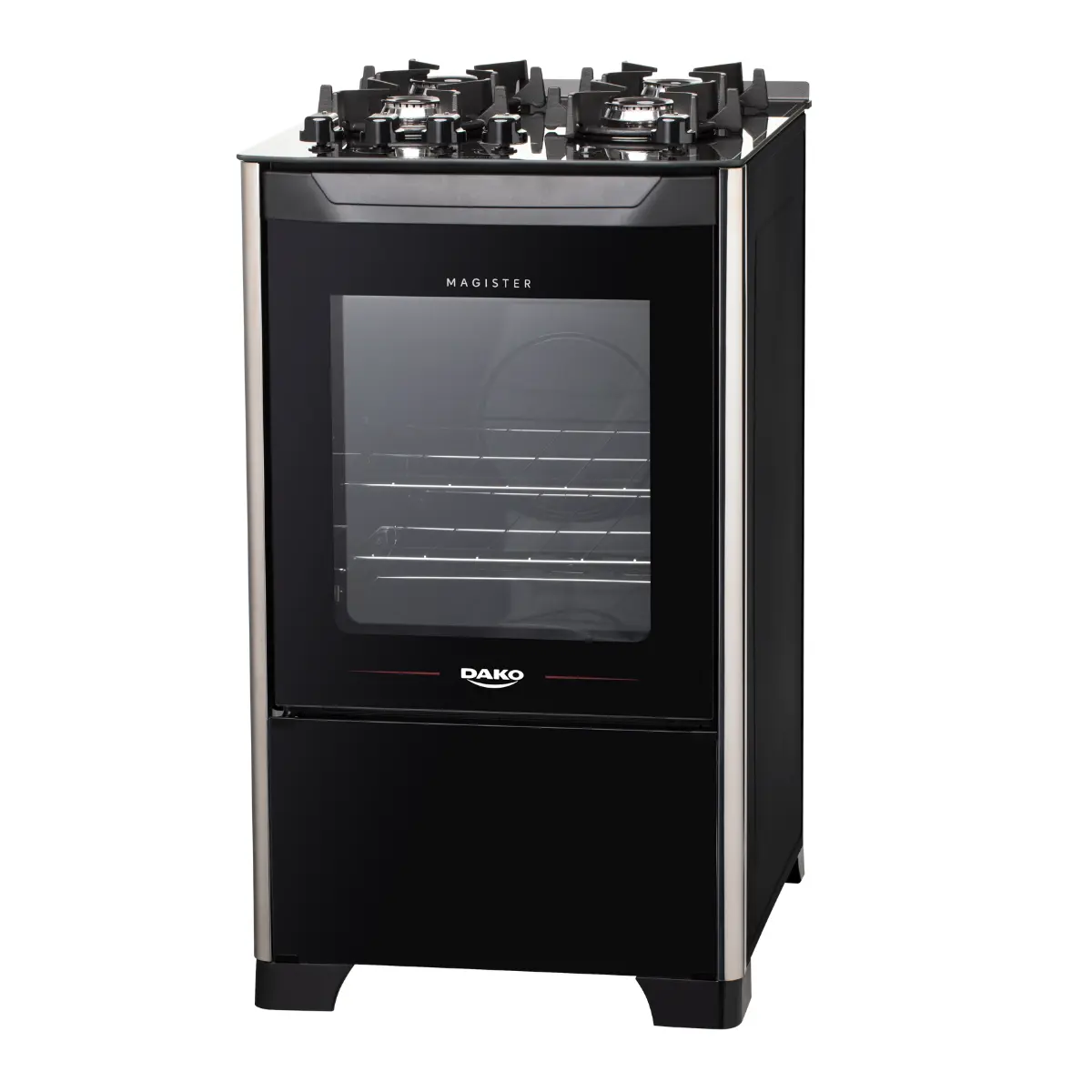 Fogão com 04 Bocas Magister FCI Acendimento Automático 300000727 Bivolt Preto - Dako