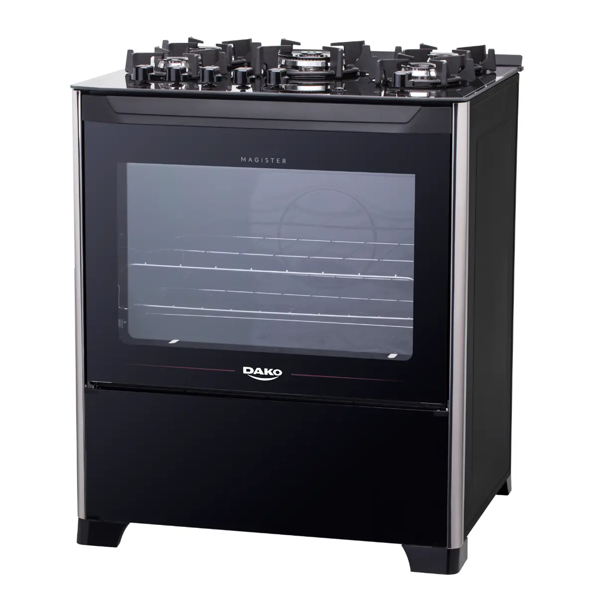 Fogão com 05 Bocas Magister FCI Acendimento Automático 300000728 Bivolt Preto - Dako