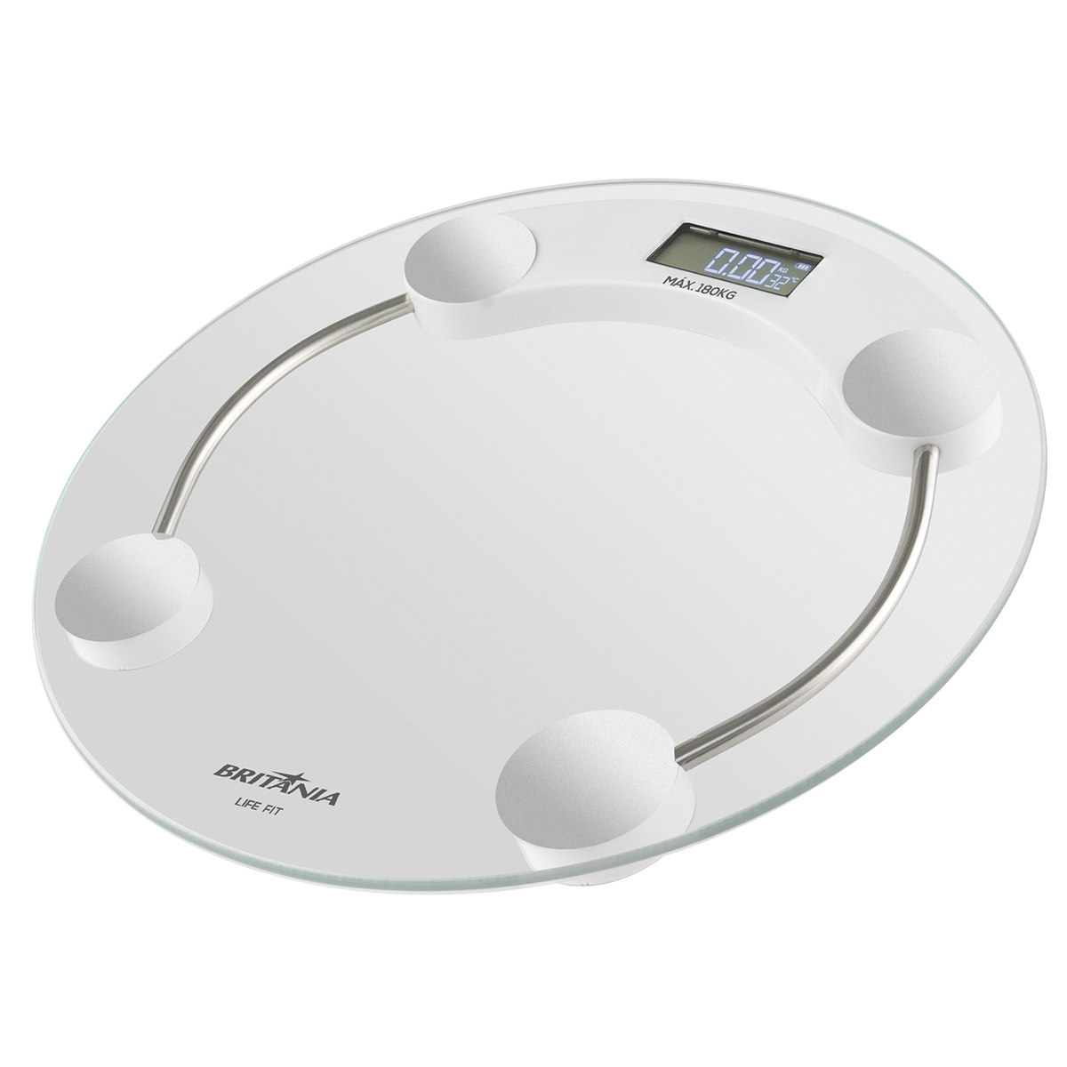 Balança Eletrônica Britânia BBL04TR Life Fit Vidro - Bivolt - Balança ...