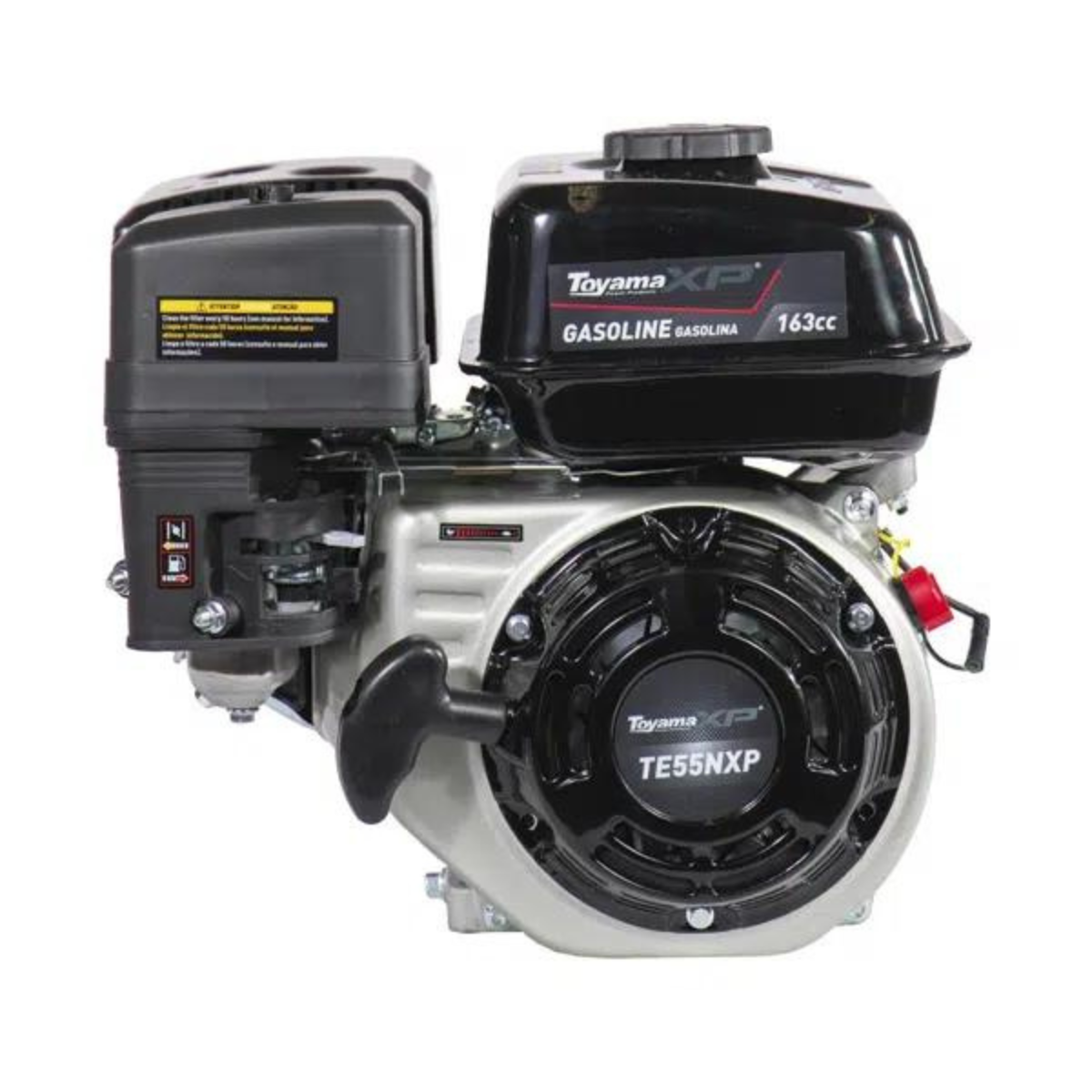 Motor à Gasolina 4 Tampos Monocilíndrico 163cc TE55N-XP 5.5 HP Preto ...
