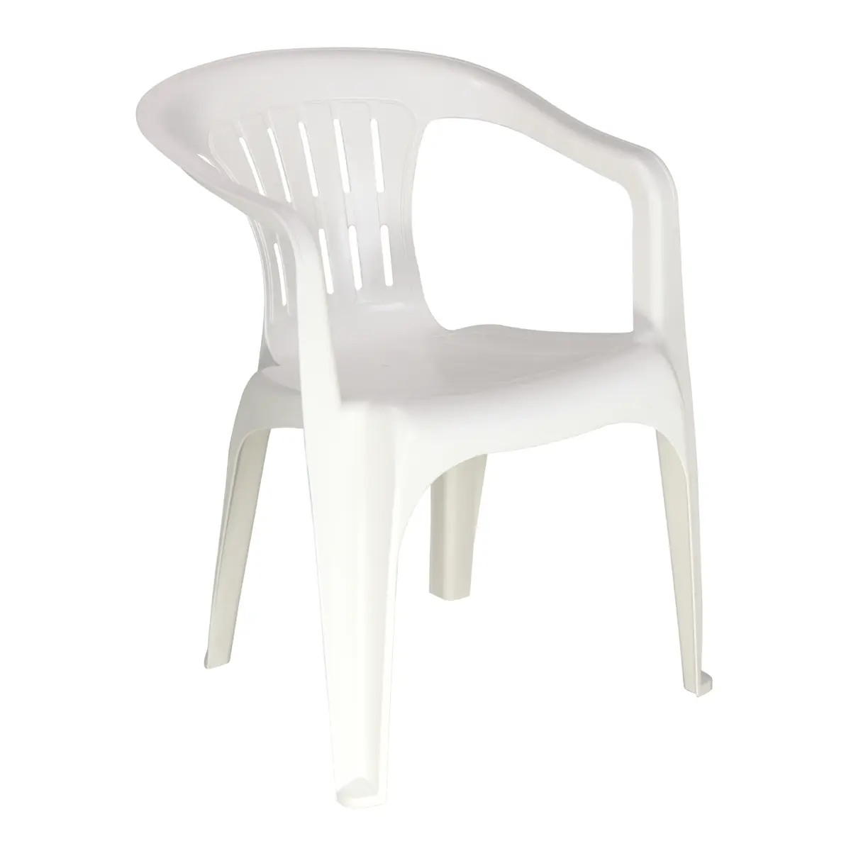 Cadeira Plástica Atalaia com Braço em Polipropileno 92210010 Branco - Tramontina