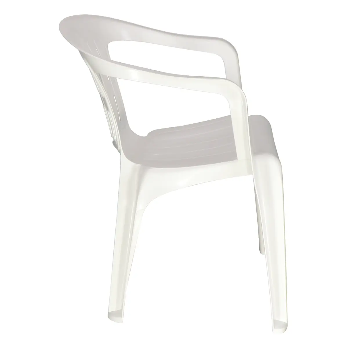 Cadeira Plástica Atalaia com Braço em Polipropileno 92210010 Branco - Tramontina