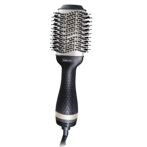 Escova Secadora Sublime Liss B90000491 127v Preto/Dourado - Mallory