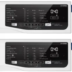 Lavadora Frontal Premium Care com Água Quente/Vapor Inverter 11kg LFE11 127v Branco - Electrolux