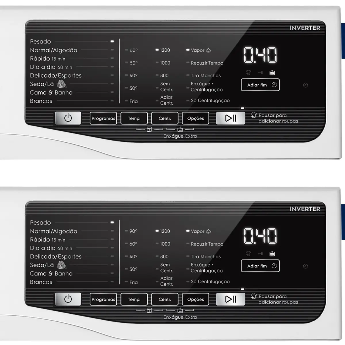 Lavadora Frontal Premium Care com Água Quente/Vapor Inverter 11kg LFE11 127v Branco - Electrolux