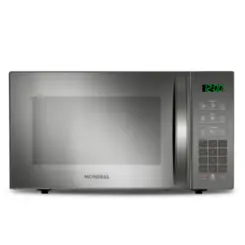 Micro-ondas Espelhado com Display Digital 34L MO-02-34-E 127v Cinza - Mondial