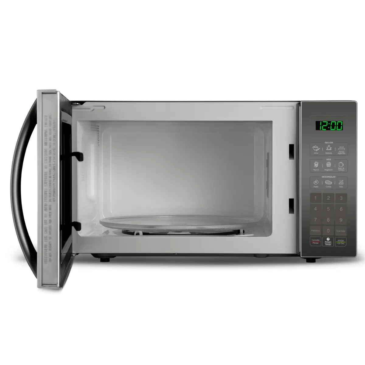 Micro-ondas Espelhado com Display Digital 34L MO-02-34-E 127v Cinza - Mondial
