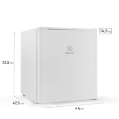 Frigobar com 01 Porta 47L EM50 127v Branco - Electrolux