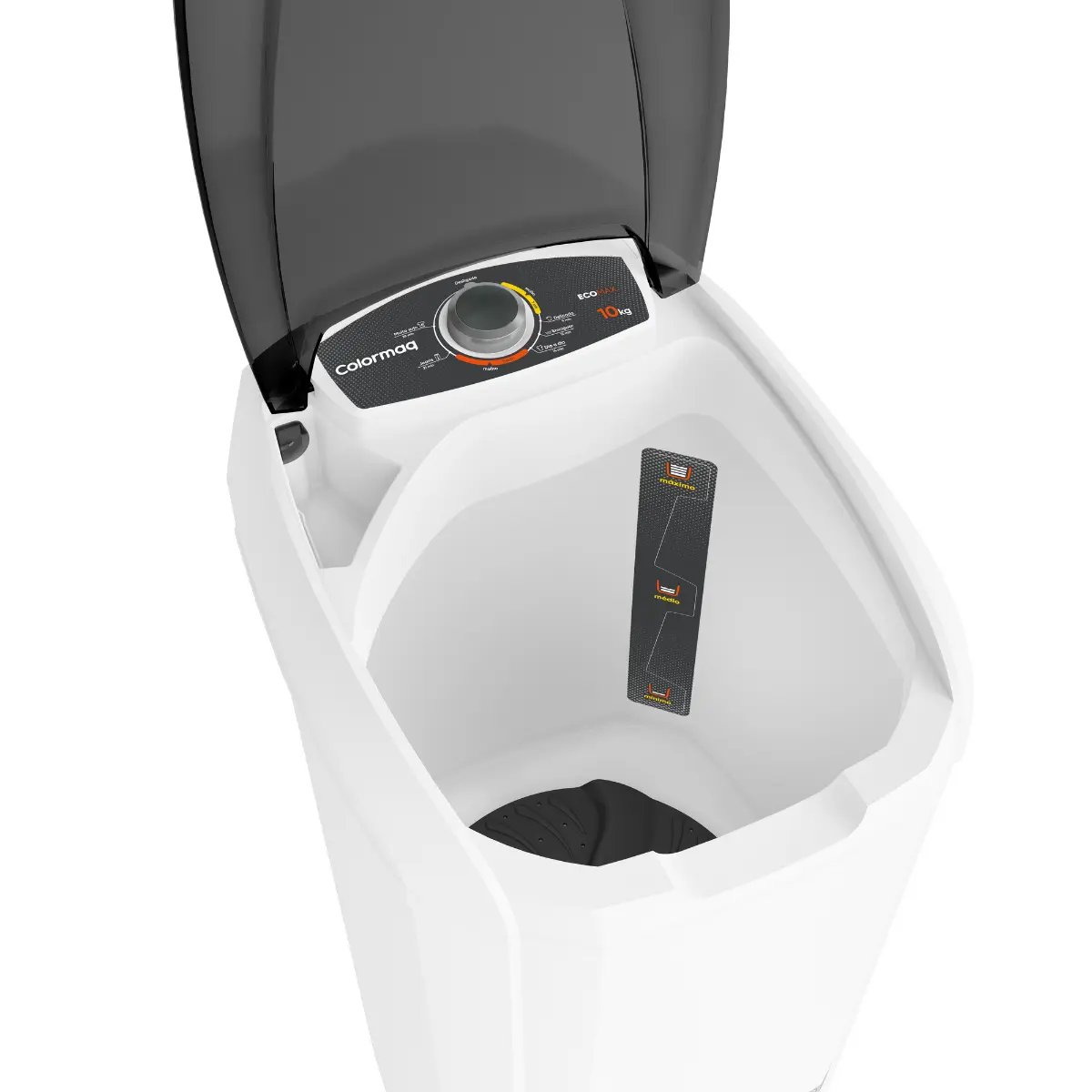 Lavadora de Roupa Semiautomática 10kg LCS10ABRANAC 127v Branca - Colormaq