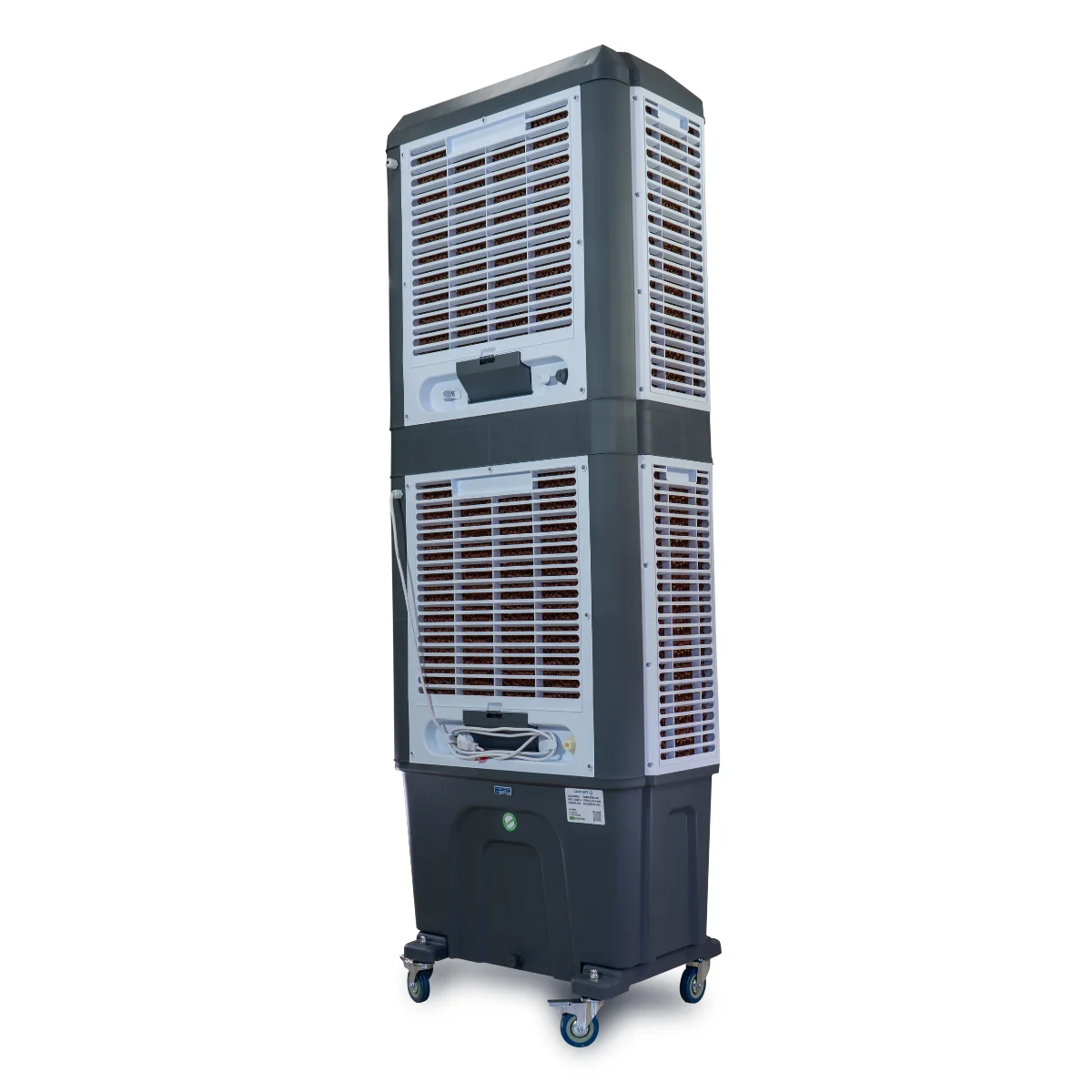 Climatizador Ar Ultra 80 Double 500w 2 Hélices + 3 Velocidades 80L 127v Cinza - Ultra Ar