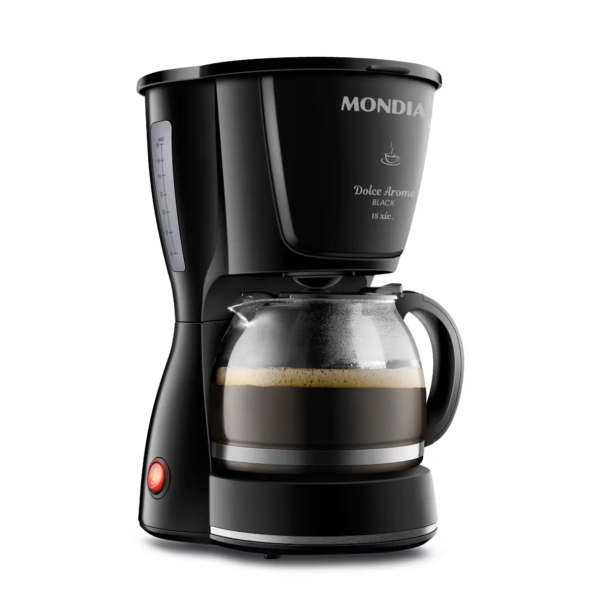 Cafeteira Elétrica Dolce Arome Filtro Permanente 18XIC C-30-18X-FB 127v Preto - Mondial