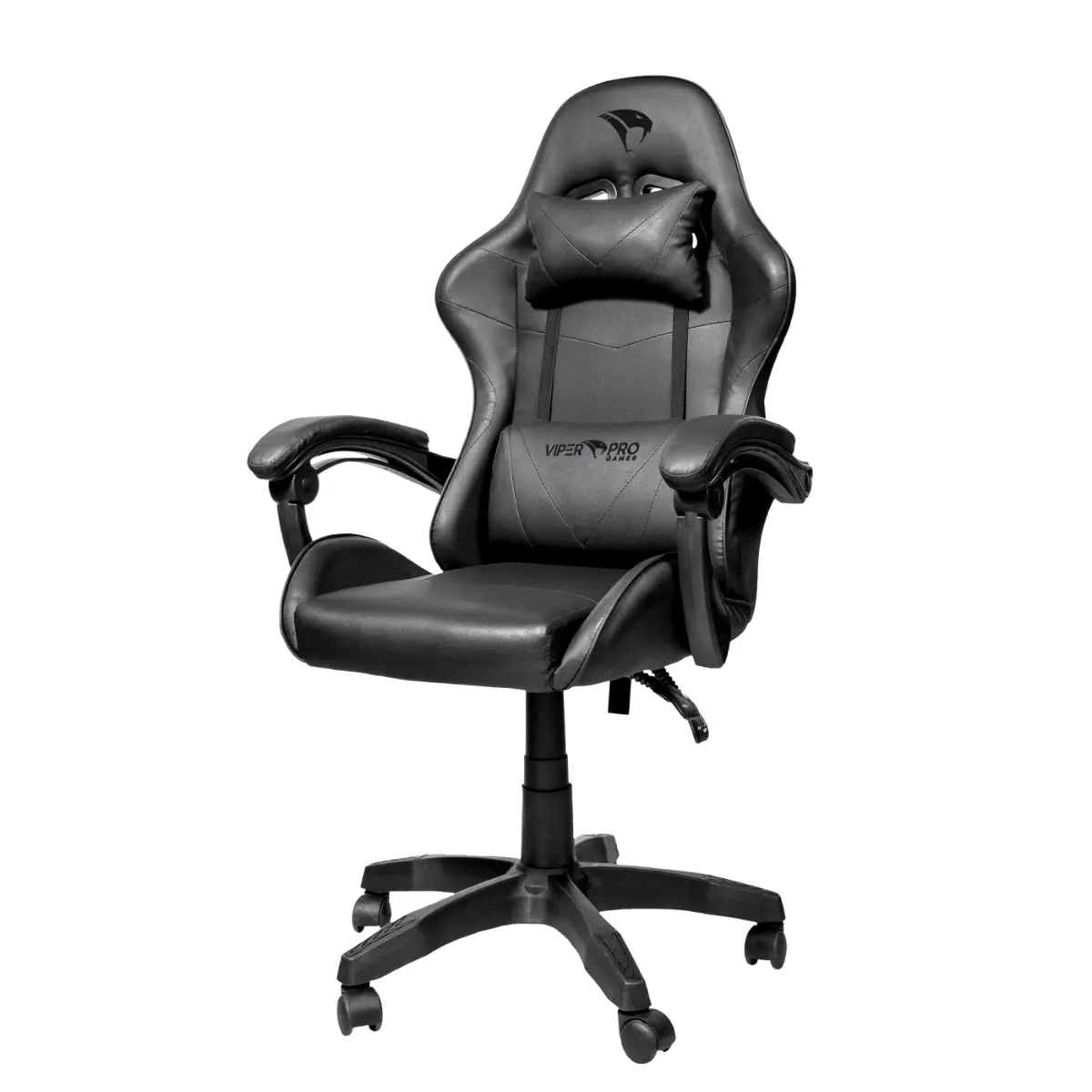 Cadeira Gamer Viper Pro Python Racer Giratória VP001 Preto - Vivensis
