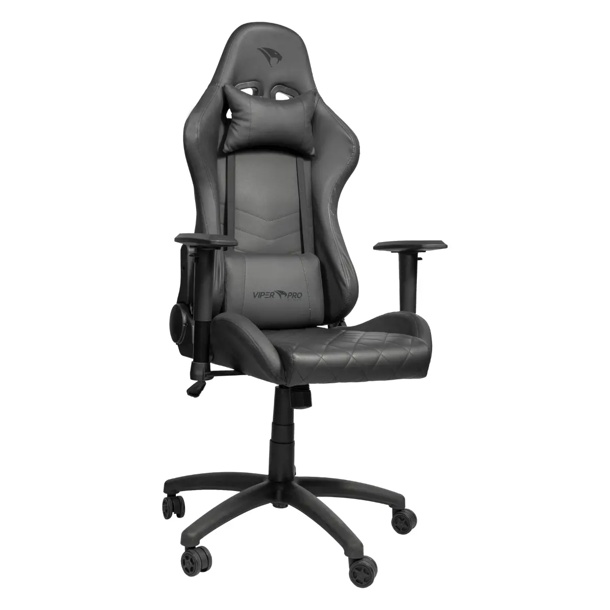 Cadeira Gamer Viper Pro Naja Drift Giratória VP002 Preto - Vivensis