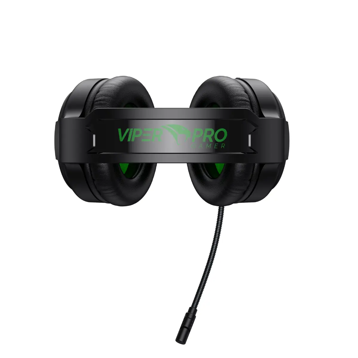 Headset Gamer Viper Pro Mamba RGB USB com Microfone Omnidirecional Removível V1403 Preto - Vivensis