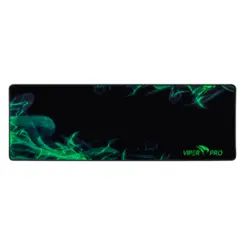 Mousepad Gamer Viper Pro Python Extra Grande Antiderrapante Speed Resistente a Água V1405 Preto - Vivensis