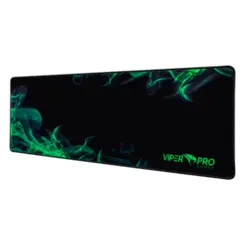 Mousepad Gamer Viper Pro Python Extra Grande Antiderrapante Speed Resistente a Água V1405 Preto - Vivensis