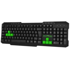 Teclado Gamer Viper Pro Python Membrana ABNT2 USB V1407 Preto - Vivensis