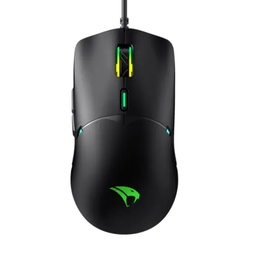 Mouse Gamer Viper Pro Naja 7200 DPIs RGB 06 Botões 6 Velocidades USB V1411 Preto - Vivensis