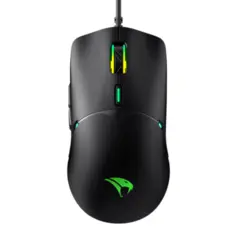 Mouse Gamer Viper Pro Naja 7200 DPIs RGB 06 Botões 6 Velocidades USB V1411 Preto - Vivensis