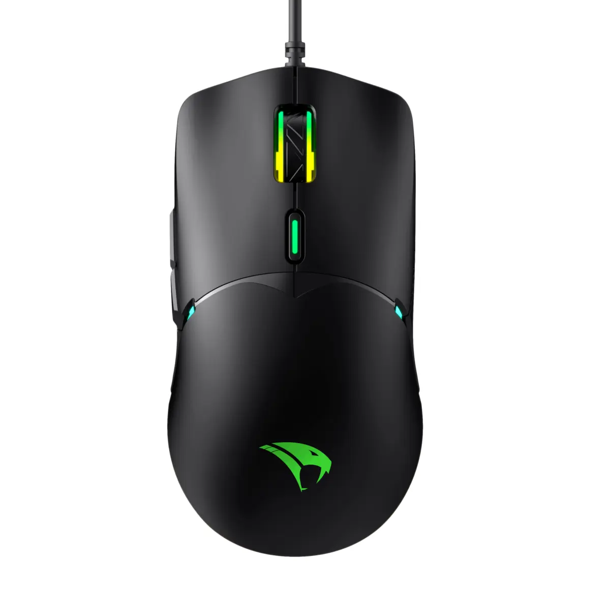 Mouse Gamer Viper Pro Naja 7200 DPIs RGB 06 Botões 6 Velocidades USB V1411 Preto - Vivensis
