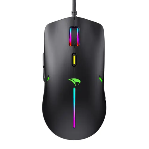 Mouse Gamer Viper Pro Mamba 20000 DPIs RGB 06 Botões 6 Velocidades USB V1412 Preto - Vivensis