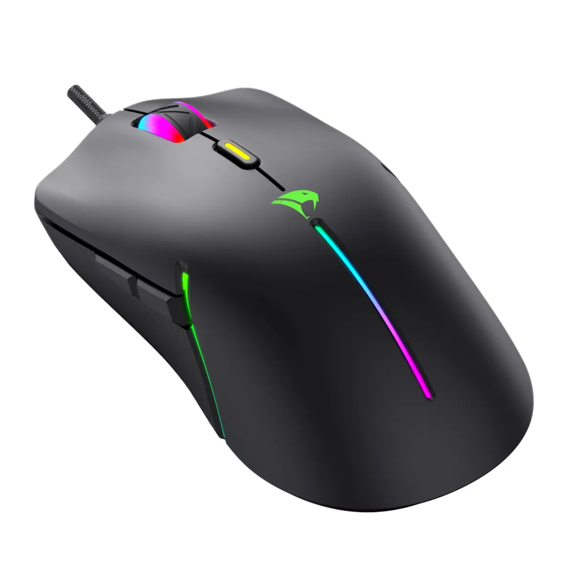Mouse Gamer Viper Pro Mamba 20000 DPIs RGB 06 Botões 6 Velocidades USB V1412 Preto - Vivensis